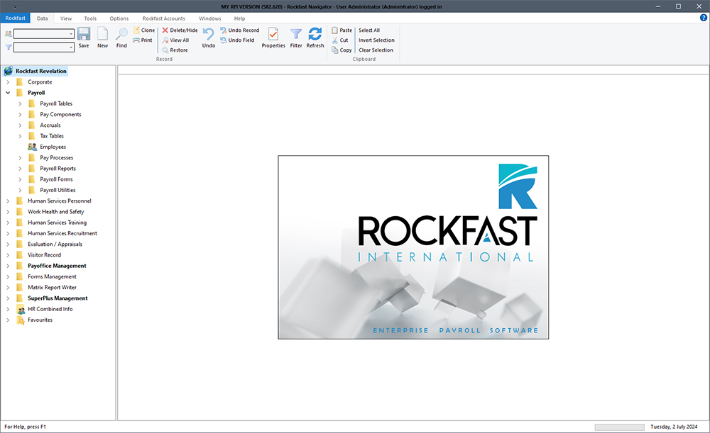 log into our hosted payroll environment with outsourced payroll
