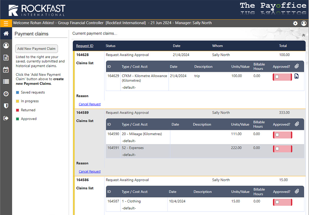 Cloud hosted and outsourced payroll and employee self-service