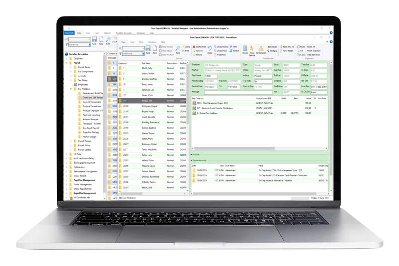 Powerful payroll software, set up how you like it