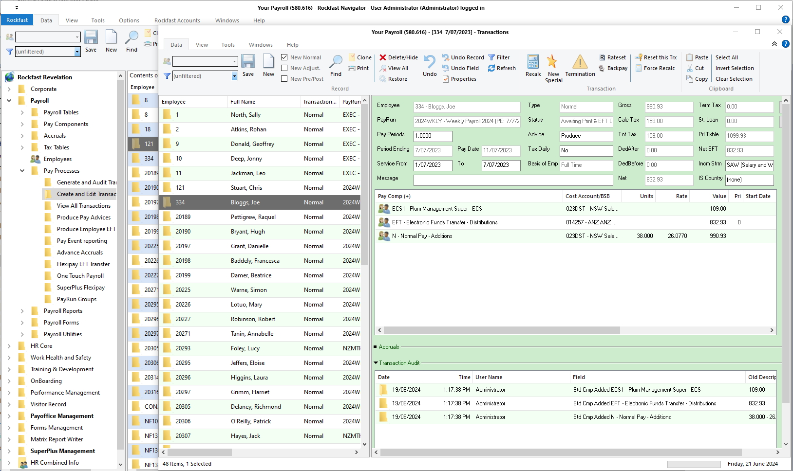 Rockfast software offers two data hosting options; self-hosted or hosted by us, payroll outsourcing.